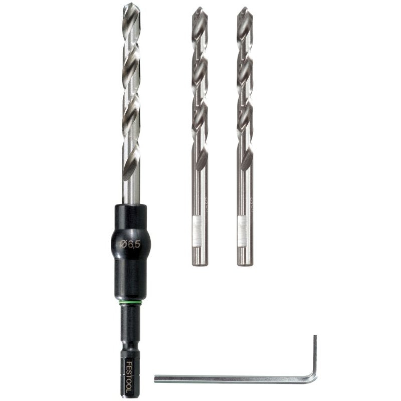 Festool Centrotec HSS Spiral Drill Bit Set