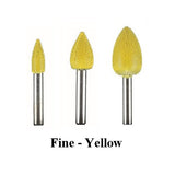 Flame Saburr Tooth Carbide Burrs - 1/4 inch Shank