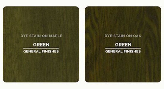 132107: General Finishes Water-Based Dye Stain