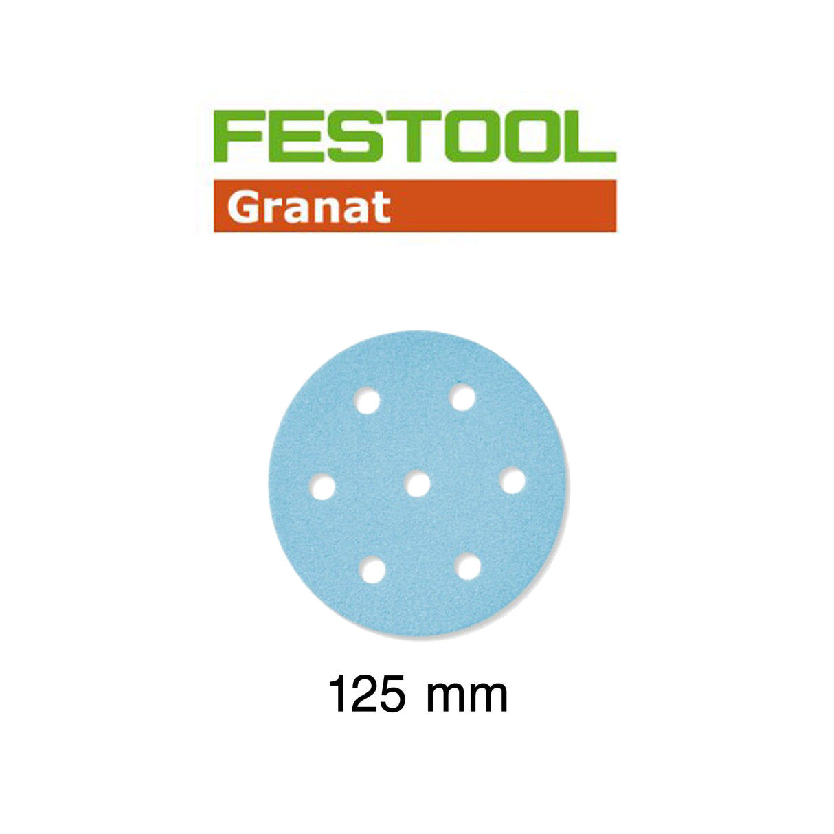 725812: Festool Sandpaper - 125mm Discs
