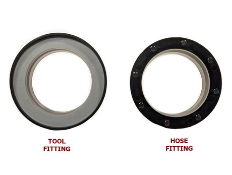 Magnetic Quick Connect Dust Fittings - 4 inch