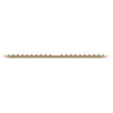 Pegas Dovetail Progressive Reverse Fret Saw Blades - Pack of 12