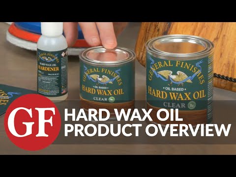 NEW General Finishes Hard Wax Oil