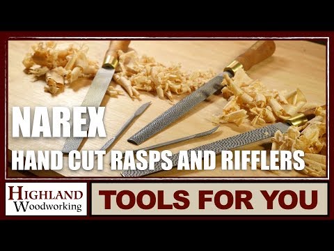 Narex Hand Cut Rifflers
