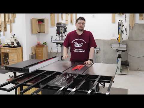 SawStop Folding Outfeed Table