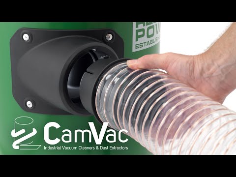 CamVac 2000w Wall-Mounted Dust Extractor CGV286-3W