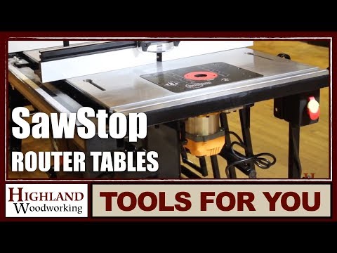 SawStop Standalone Router Table