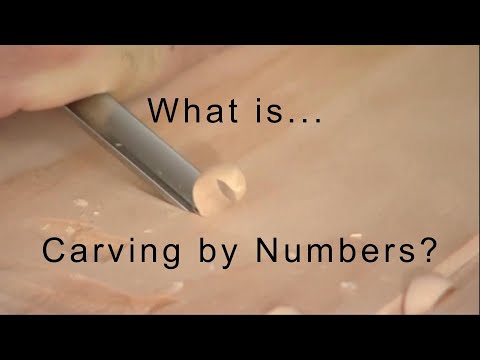 Record Power 5-piece Carving by Numbers Essential Set
