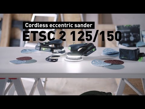 Festool ETSC 2 125 Li 5 inch Cordless Random Orbit Sander