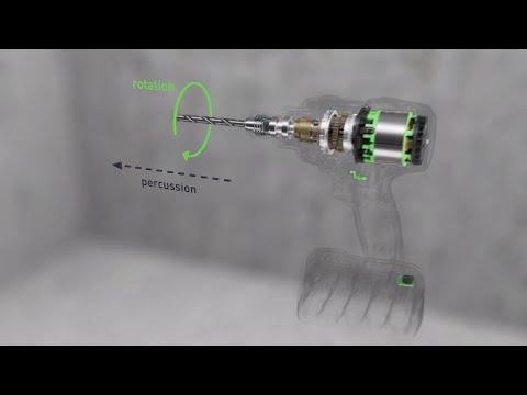Festool TPC 18/4 Li-Ion QuaDrive Cordless Hammer Drill