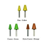 Smooth End Taper Saburr Tooth Carbide Burrs - 1/4 inch Shank
