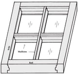 Whiteside Ogee Reversible Window Sash Router Bit